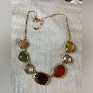 Loft Earth Tone‎ Bib Necklace